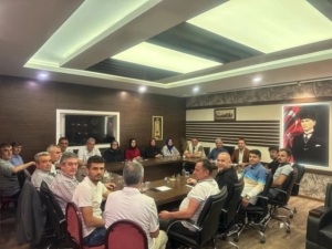 Ak parti Tavşanlı yönetimi toplandı