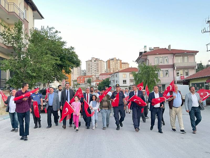 Altıntaş’ta 15 Temmuz Demokrasi