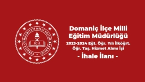 Domaniç İlçesi İlköğretim Öğrencilerinin Taşınması Hizmet Alımı İşi