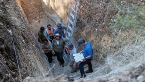 İzmir’in deprem potansiyelinin tespiti için hendek kazılıyor