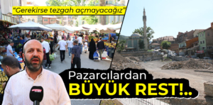 Kütahya’da pazar esnafından Başkan Işık’a rest…