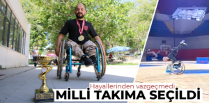 Kütahyalı engelli sporcunun hedefi Avrupa