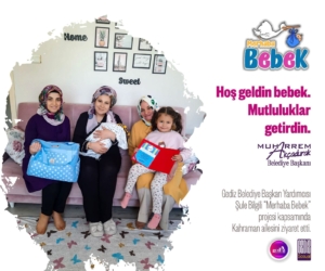 Gediz’de “Merhaba Bebek” projesi devam ediyor