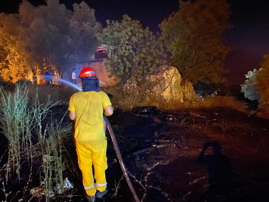 Muğla'da ormanlık alanda çıkan yangın söndürüldü