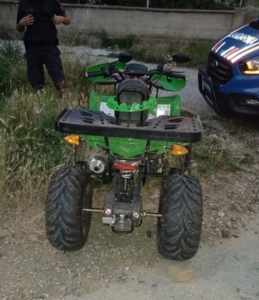 Uşak’ta devrilen ATV’nin sürücüsü ağır yaralandı