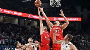 A Milli Erkek Basketbol Takımı, 2’de 2 yaptı