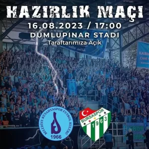 Belediye Kütahyaspor, Bursaspor’u ağırlayacak