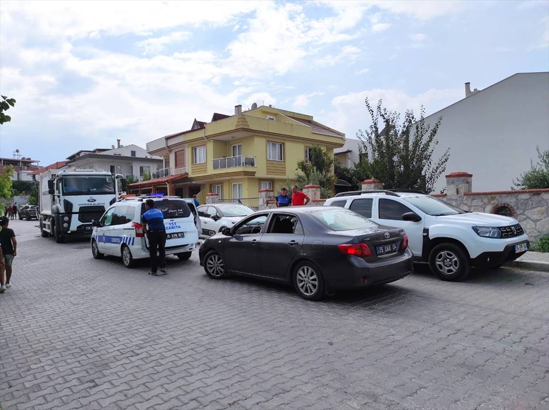 İzmir’in Karaburun ilçesinde, çöp