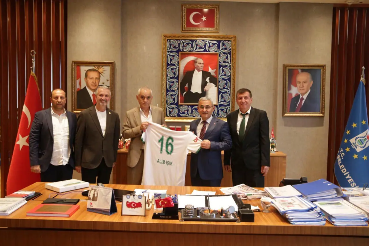 Işık, Bursaspor Başkanı Günay’ı ağırladı