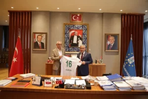 Işık, Bursaspor Başkanı Günay’ı ağırladı