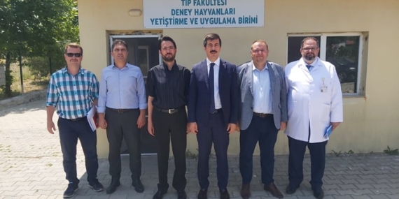 KSBÜ Deney Hayvanları biriminde çalışmalar incelendi