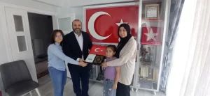 Kütahya Müftüsü İrfan Açık, şehit aileleriyle buluştu