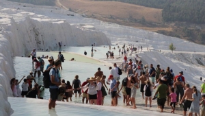 Pamukkale, seyahat yasaklarının kalktığı Çin’den ziyaretçi bekliyor