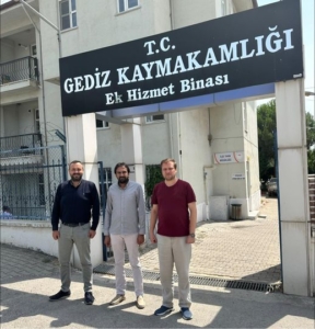 AKP Gediz İlçe Başkanı, İlçe Tarım Müdürünü ziyaret etti