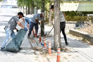 Emet’te temizlik çalışmaları yapıldı