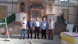 Hisarcık’ta Halifeler Camii’nin yapımı devam ediyor