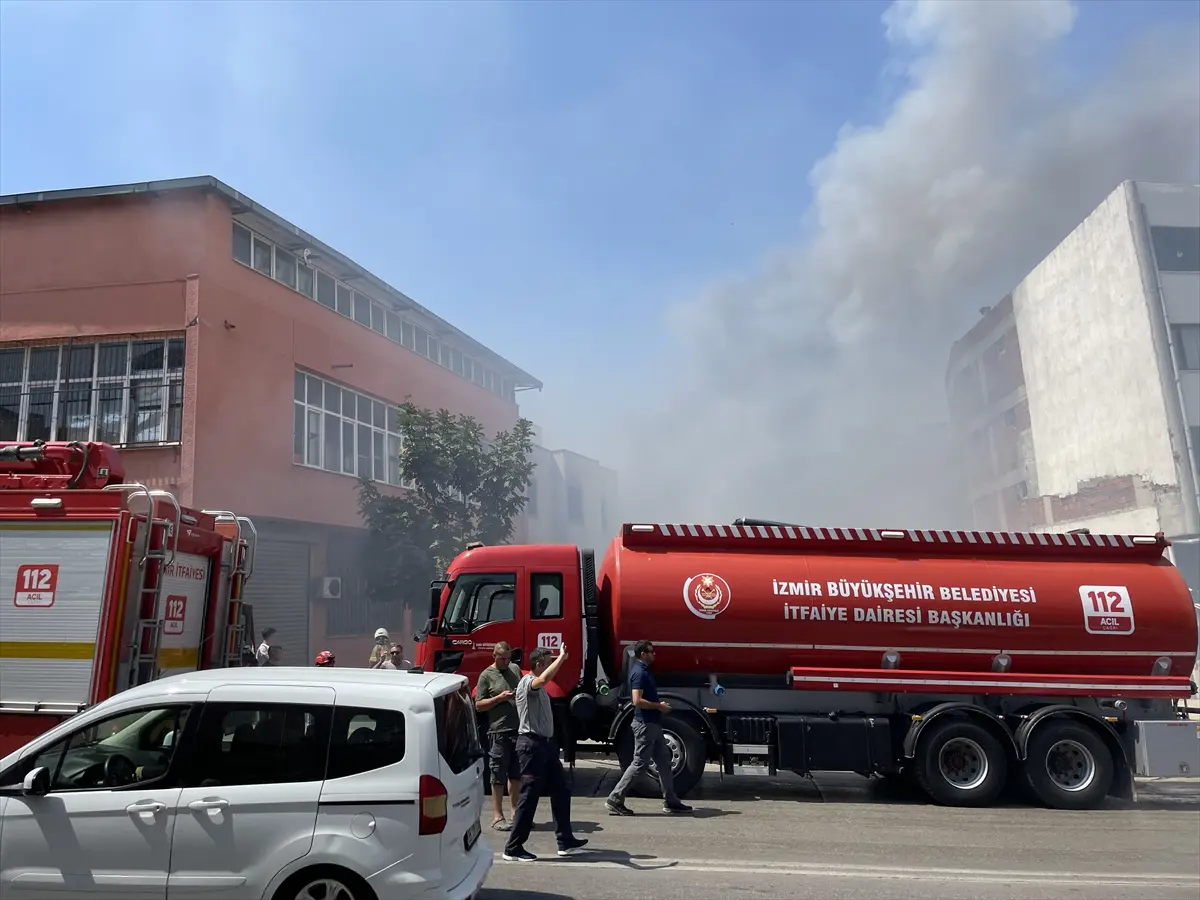 İzmir’in Konak ilçesinde bir