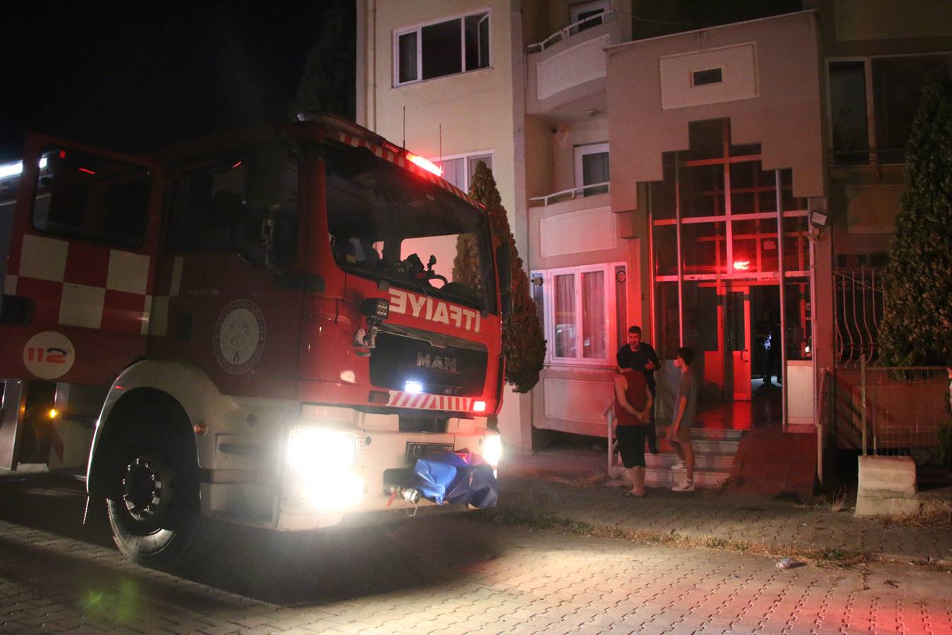 Kütahya’da bir apartmanın bodrum