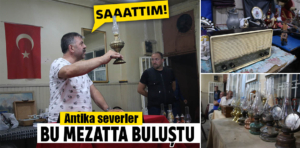 Antika Severlerden Kütahya’daki bu mezata yoğun ilgi