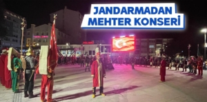 Jandarma Kütahya’da mehter konseri verdi