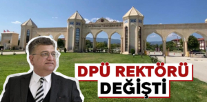 DPÜ’de yeni rektör belli oldu