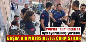 Kütahya’da iki motosiklet çarpıştı, 4 yaralı