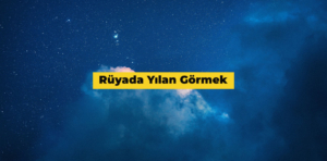 Rüyada yılan görmek ne anlama gelir? Rüya tabirleri