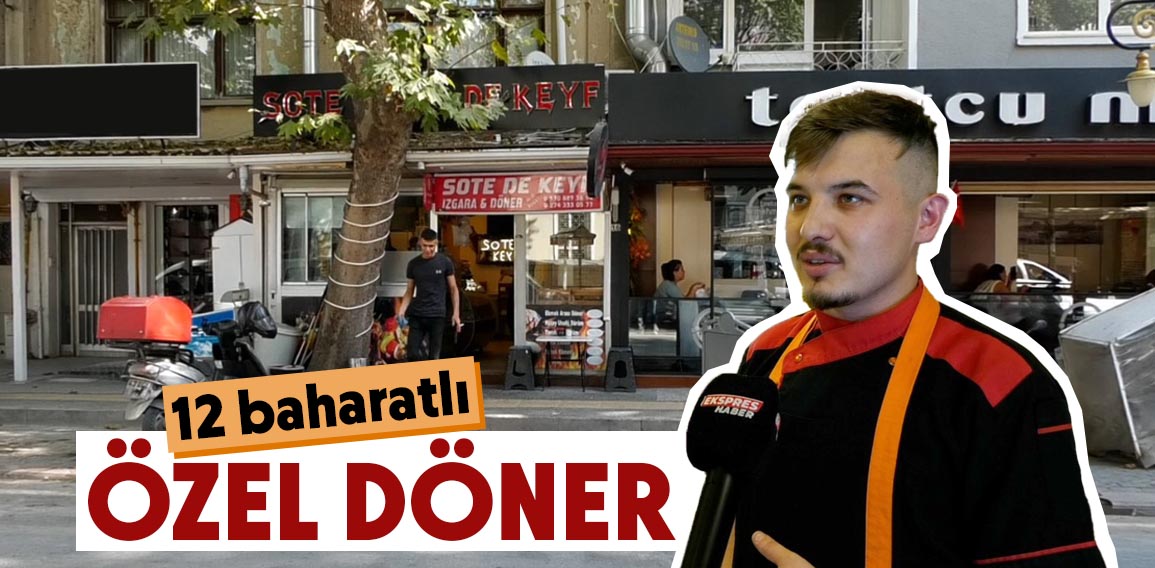 Kütahya’da döner sunumunu kendine