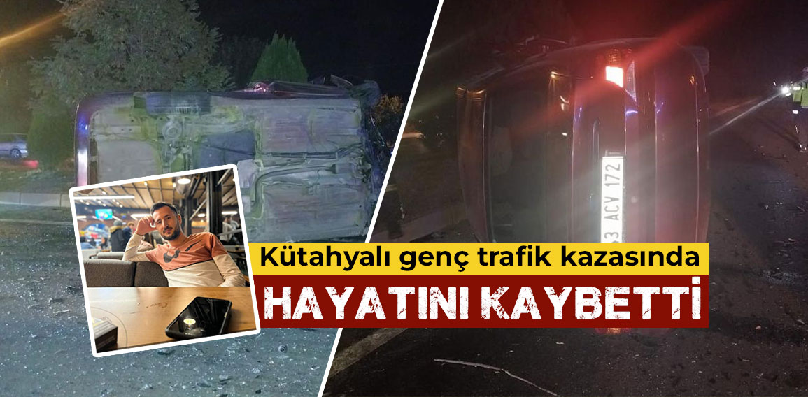 Kütahyalı gençlerin bulunduğu otomobilin