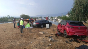 Aydın’daki trafik kazasında 6 kişi yaralandı