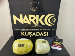 Aydın’da 1 kilo 200 gram esrar ele geçirildi