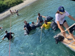 Fethiye Kızılada’da çevre temizliği yapıldı