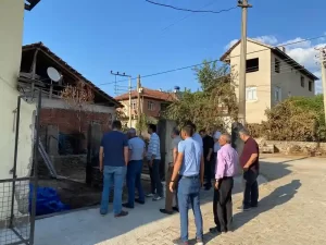 Gediz’de yangınzedelere MHP desteği