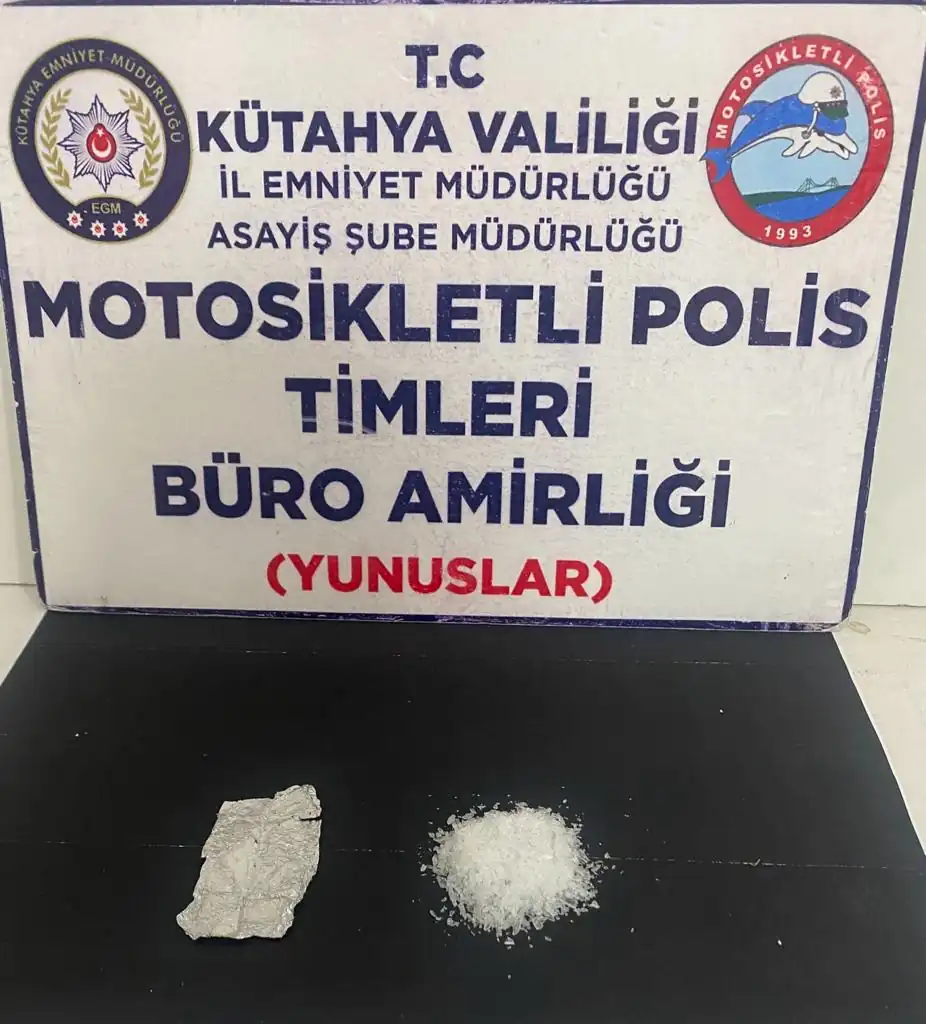 Kütahya’da Yunus Timleri uyuşturucu