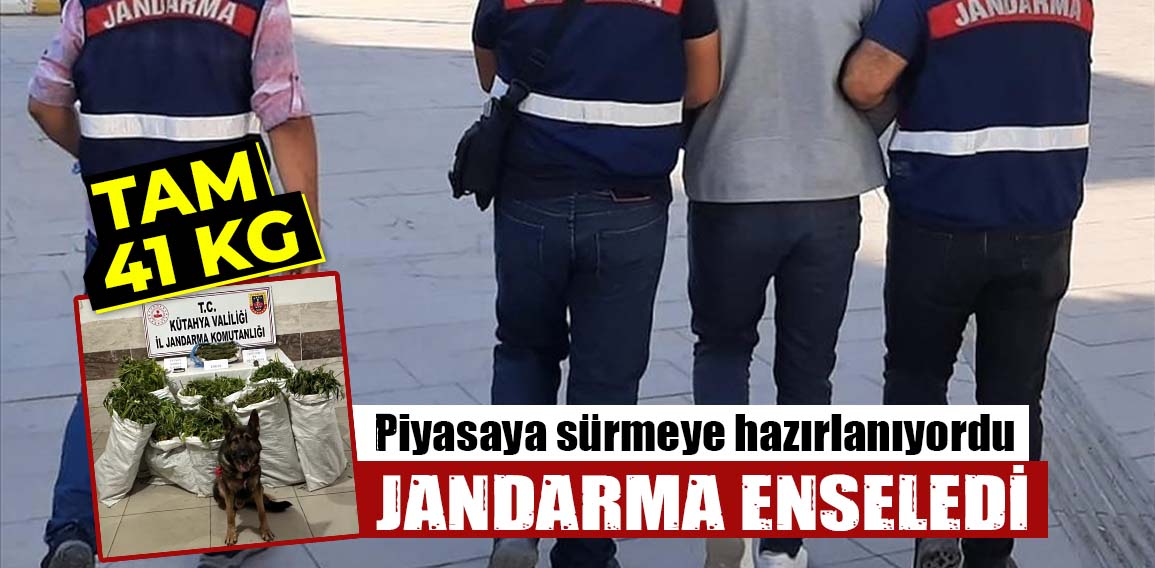 Kütahya’nın Tavşanlı ilçesinde jandarma