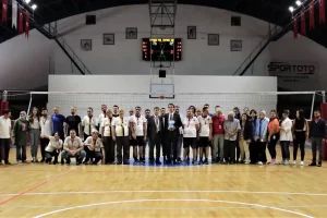 Kütahya’da TRSM üyelerinin voleybol keyfi