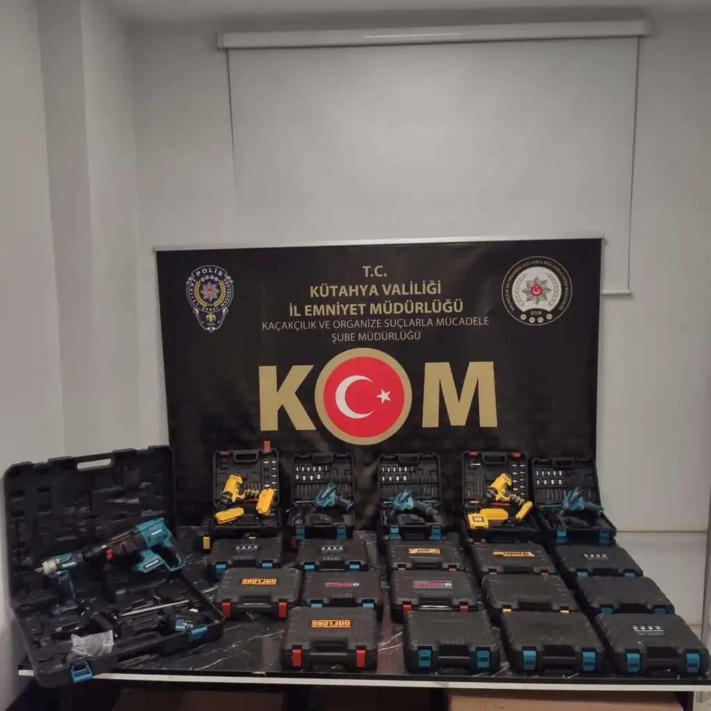 Kütahya’da kaçakçılara yönelik operasyonlar