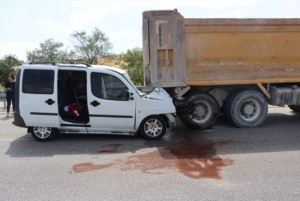 Manisa’daki trafik kazasında 7 kişi yaralandı