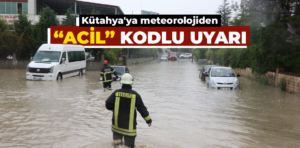 Kütahya için kuvvetli yağış uyarısı