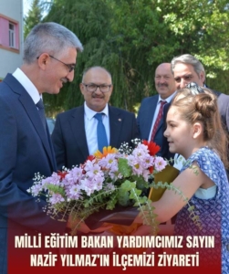 Bakan yardımcısından Gediz’e ziyaret