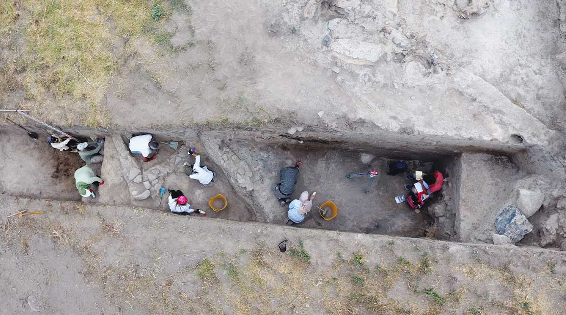 Türkiye'de arkeolojik dönemlerde ilk ve tek örnek