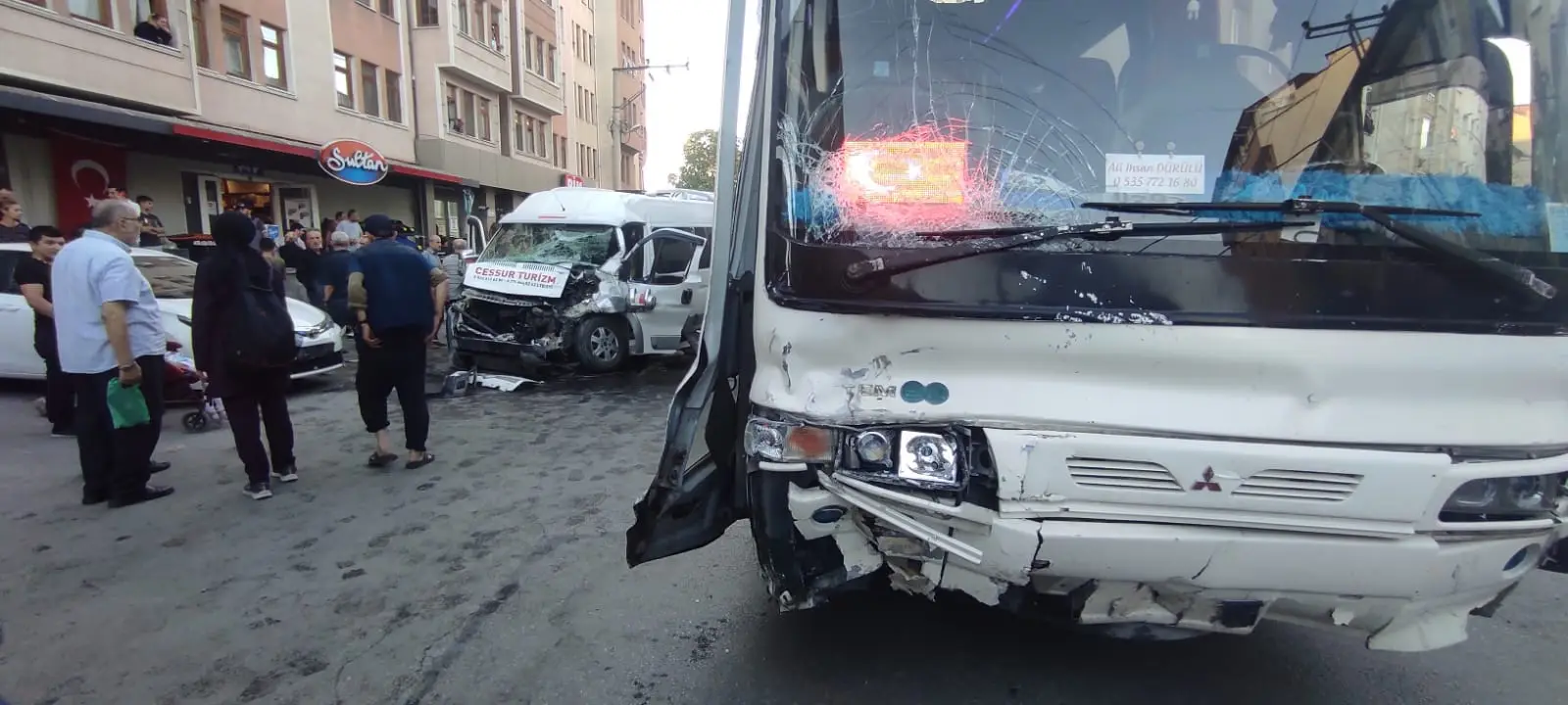 Kütahya’da zincirleme trafik kazası