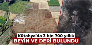 Kütahya’da 3 bin 700 yıllık beyin ve deri bulundu