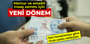 Memur ve emekli maaş zammı için yeni dönem