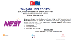 Tavşanlı’da NEET PRO kursiyer başvuruları başladı