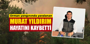 Kütahya’daki orman yangınında yaralanan şef hayatını kaybetti