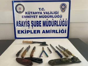 Kütahya’da şok asayiş uygulaması