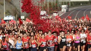 100. Yıl Cumhuriyet Kadınları Koşusu yapıldı