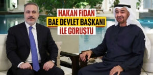 Hakan Fidan BAE Devlet Başkanı ile görüştü