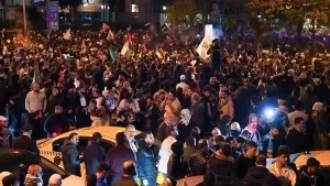 İsrail Başkonsolosluğu önünde olaylı protesto